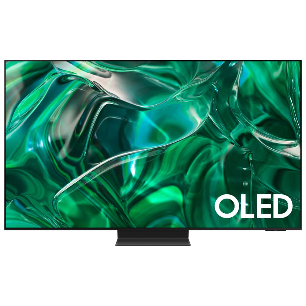 SAMSUNG QN77S95CA 77 inch HDR Quantum Dot OLED Smart TV Bundle with TaskRabbit Installation Services and 1 YR CPS Enhanced Protection Pack (2023 Model)