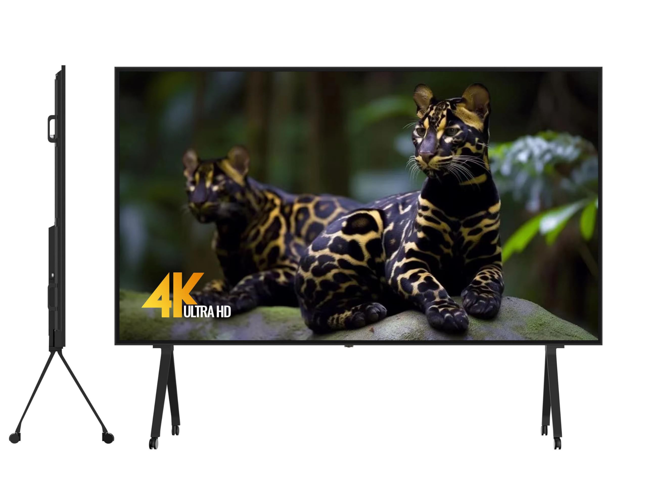 GTUOXIES 108 Inch Movable 4K UHD Smart TV Monitor; TS108TD, Home and Business, Amazing Contrast That Works Beautifully in Indoor Environments