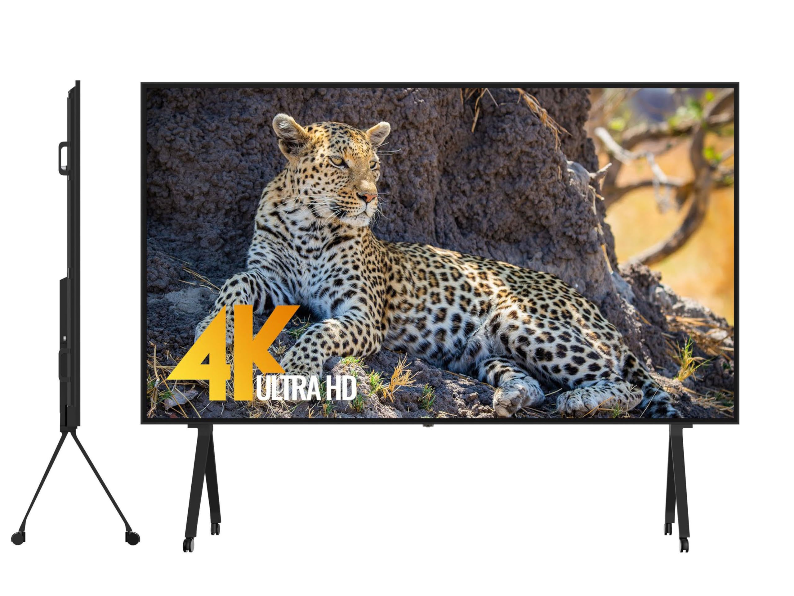 GTUOXIES 100 Inch LCD Panel 4K UHD Smart TV; TS100TD, High Brightness, High Contrast Makes Images Clearly Visible from A Distance